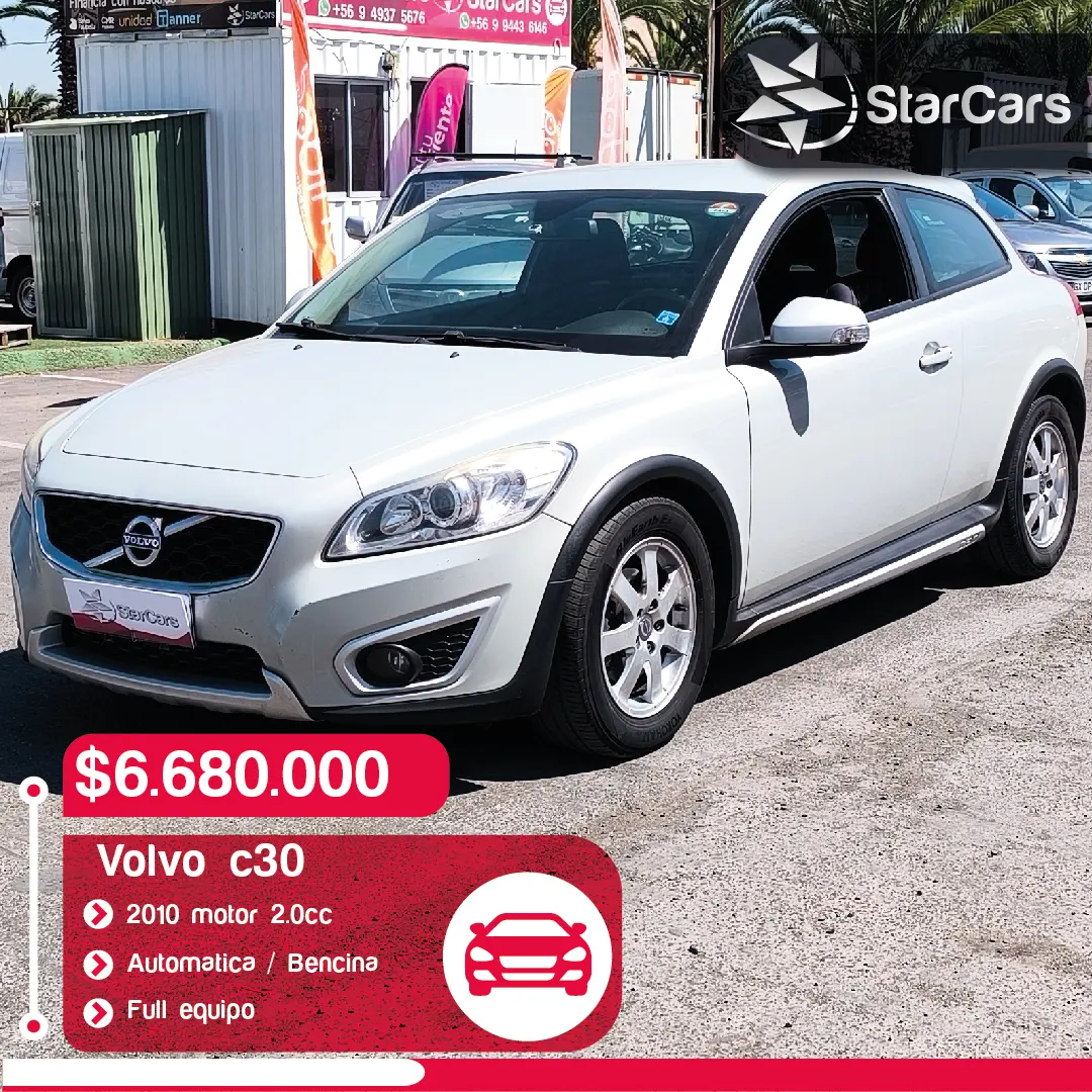 VOLVO C30 AUTOMATICO 2011 2.0