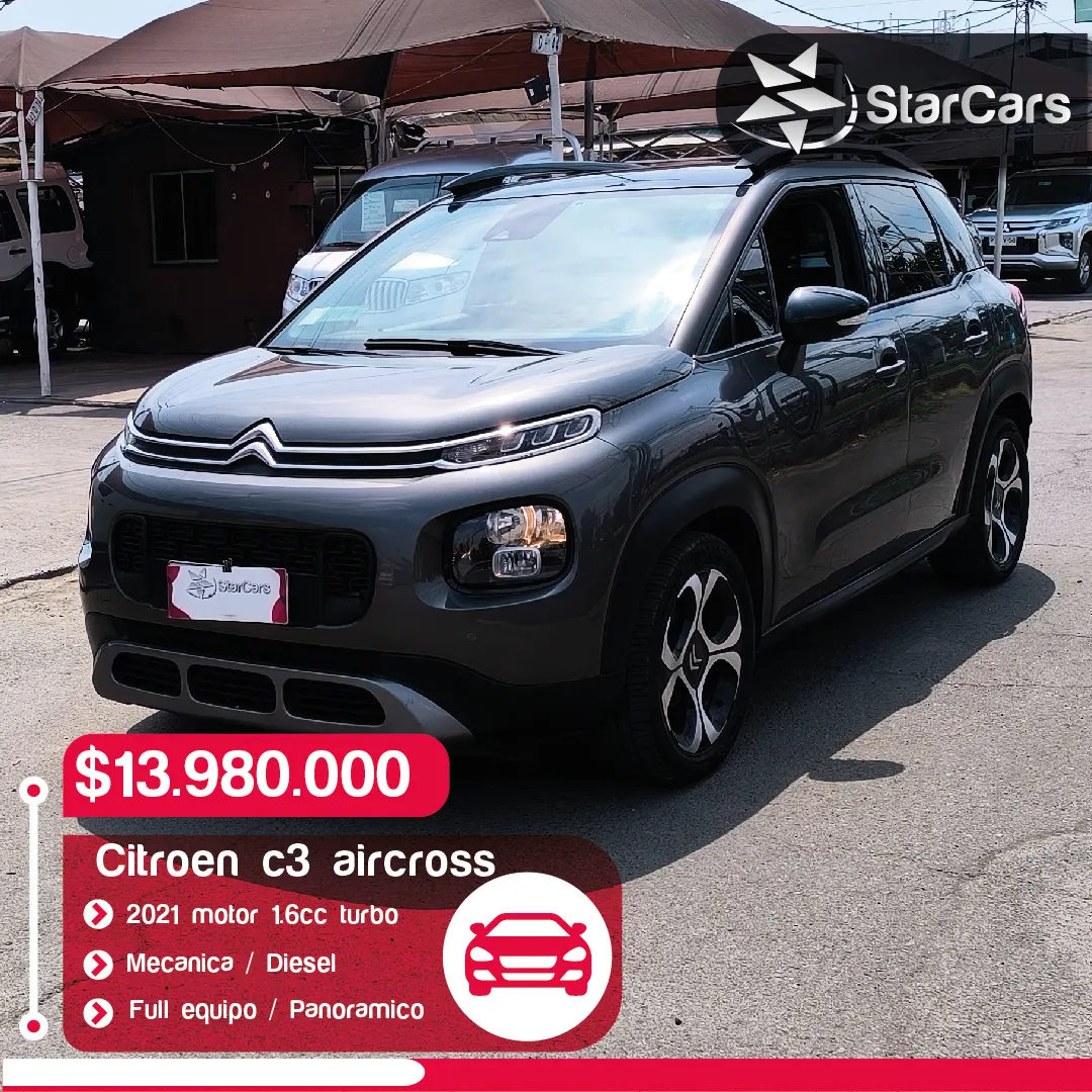 CITROEN C3 AIRCROSS PANORAMICO DIESEL 2021 1.6