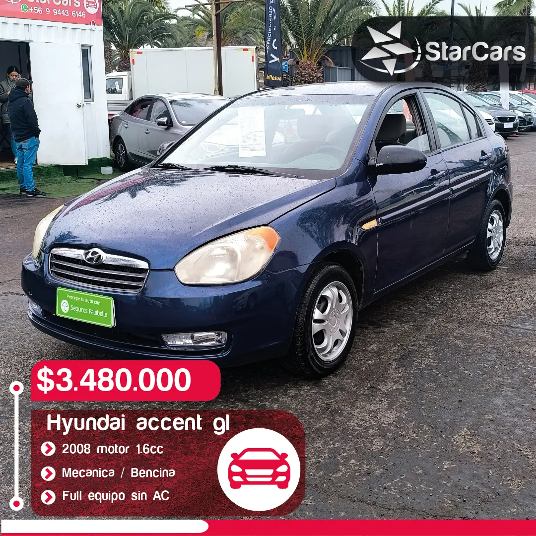 HYUNDAI ACCENT 2008 1.6