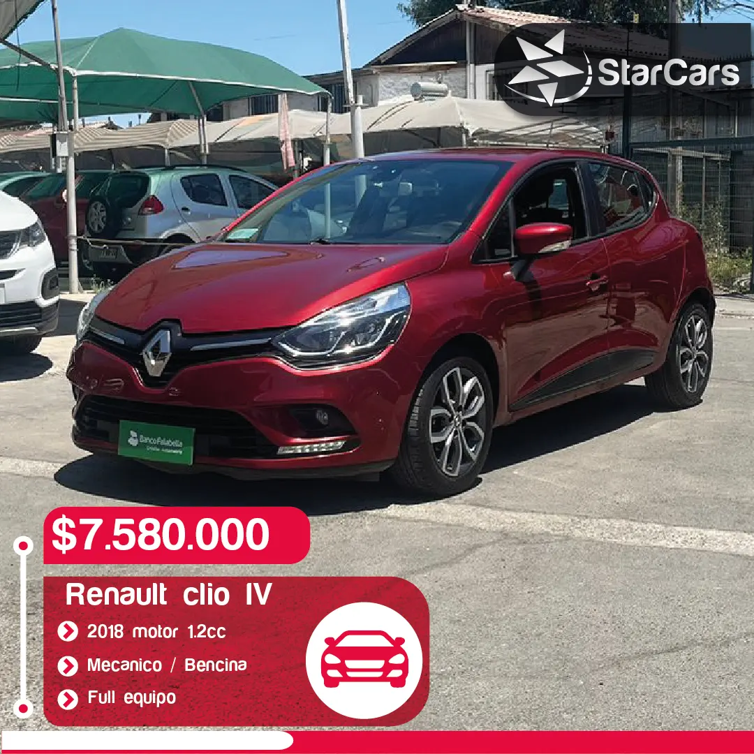 RENAULT CLIO IV 2018 1.2