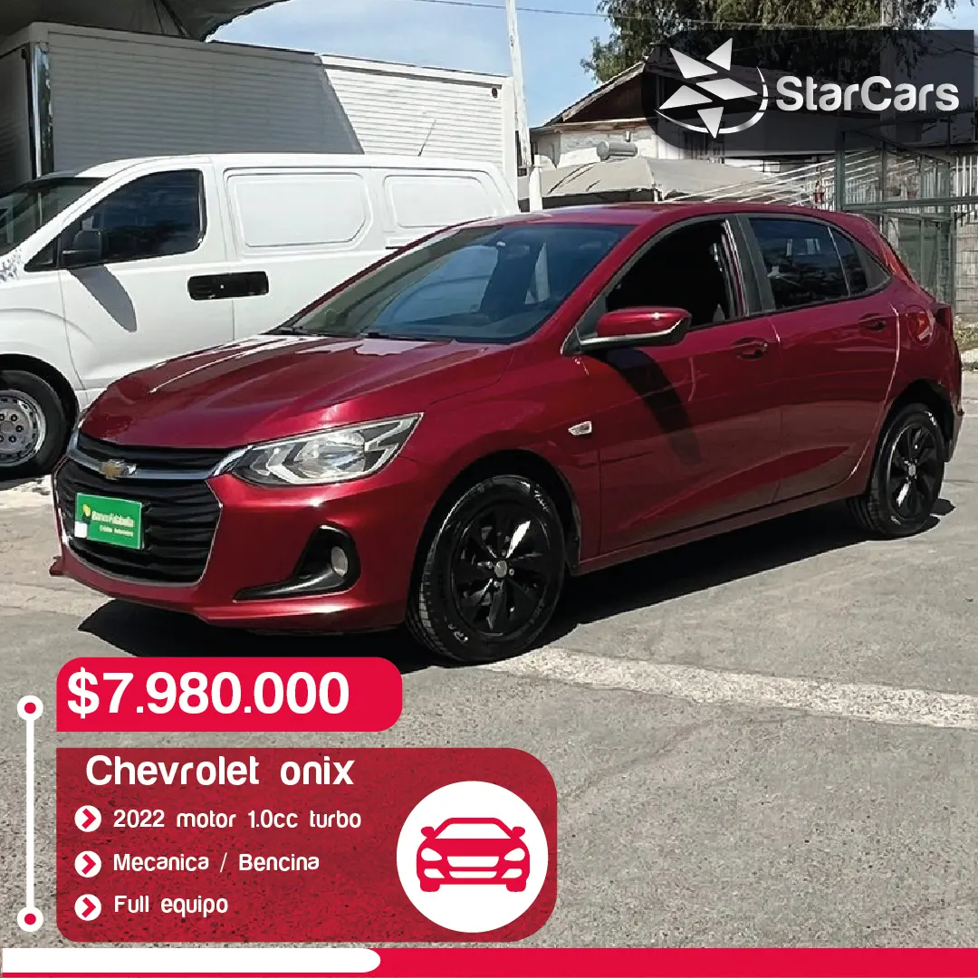 CHEVROLET ONIX TURBO 2022 1.0