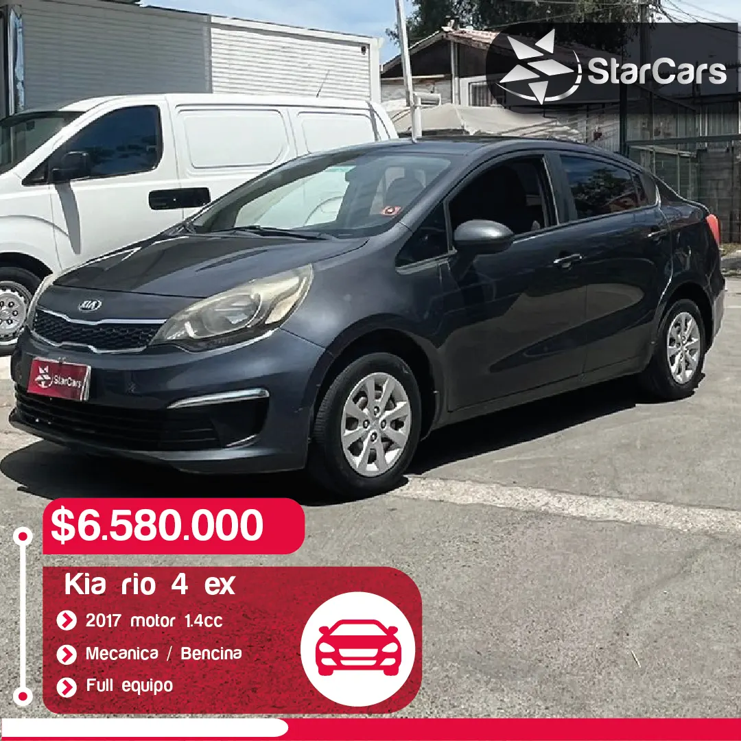 KIA RIO 4 EX 1.4 2017 1.4