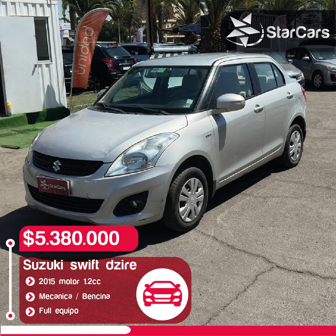 SUZUKI SWIFT DZIRE 2015 1.2