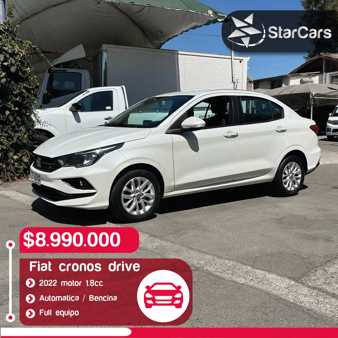 FIAT CRONOS DRIVE AUTOMATICO 2022 1.8