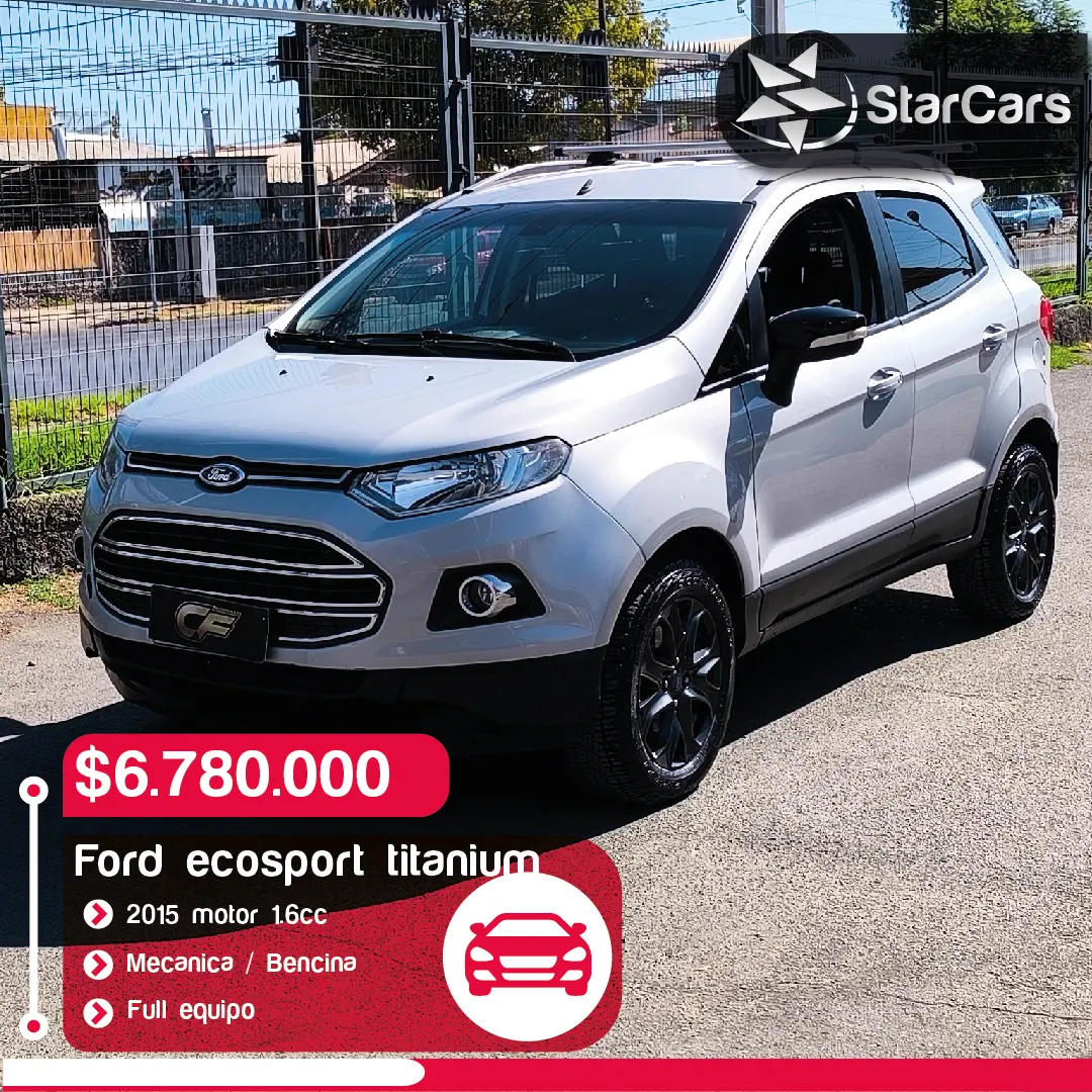 FORD ECOSPORT TITANIUM 2015