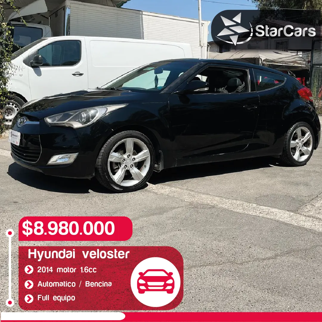HYUNDAI VELOSTER AUTOMATICO 2014 1.6