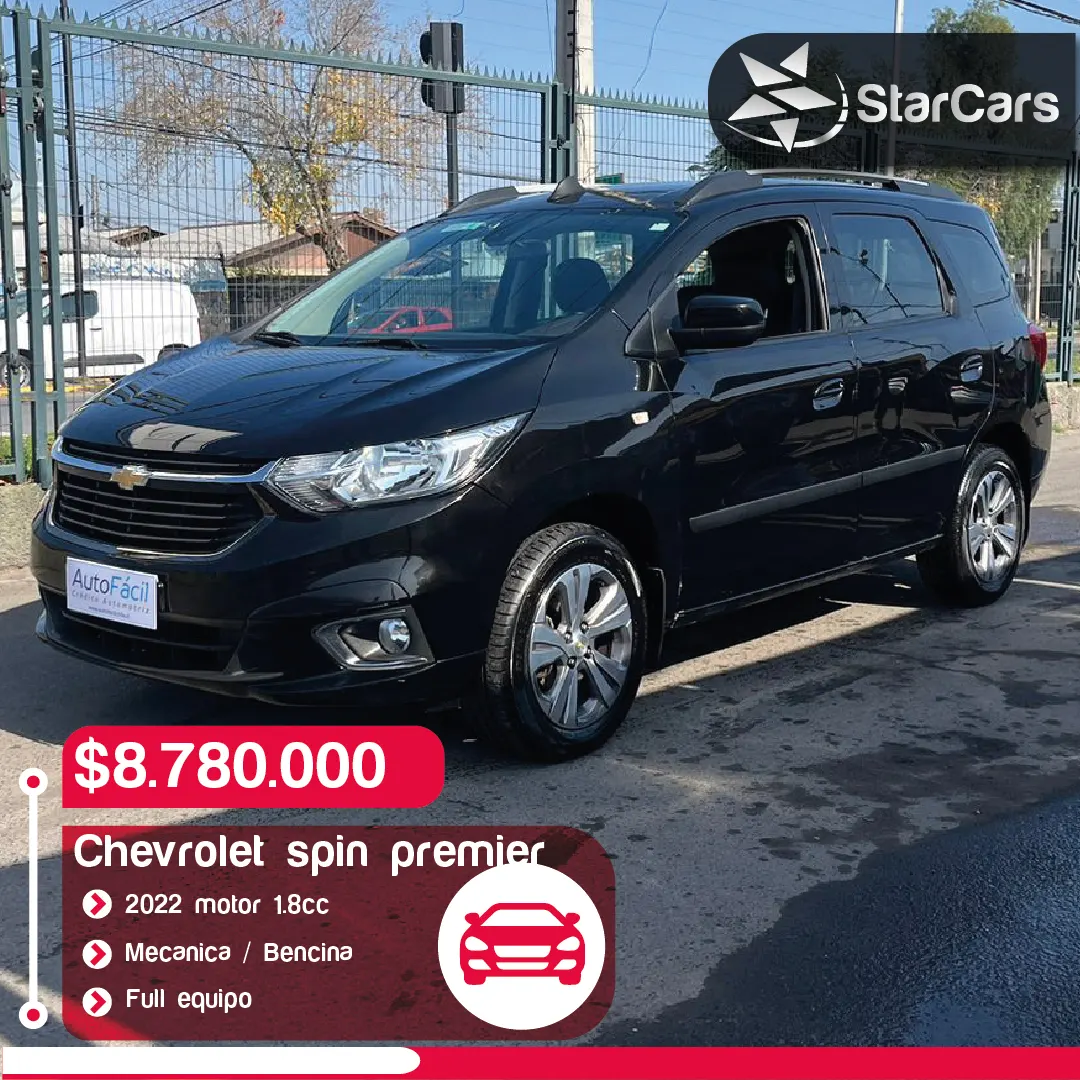 CHEVROLET SPIN 2022 1.8