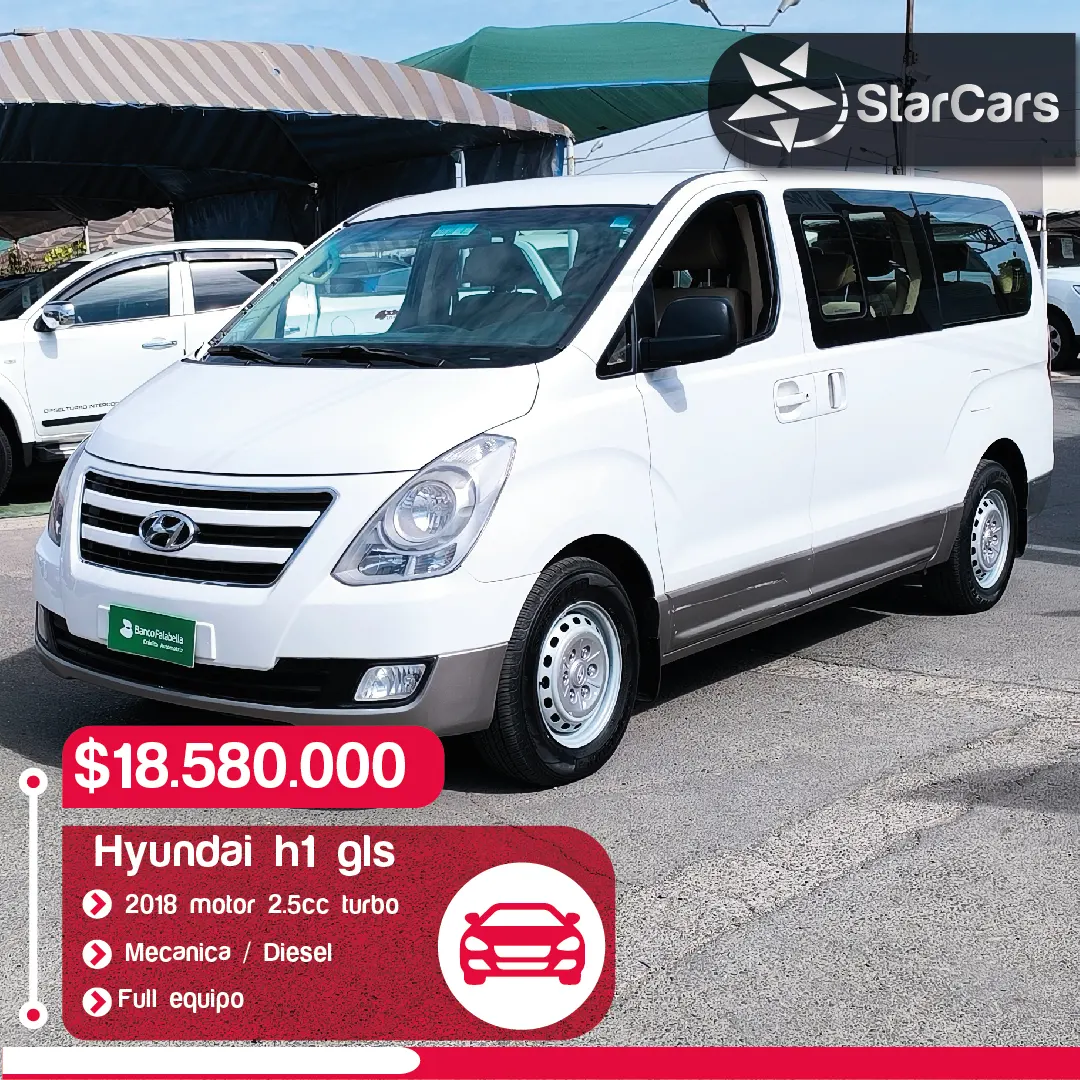 HYUNDAI H1 GLS PASAJEROS 2018 2.5