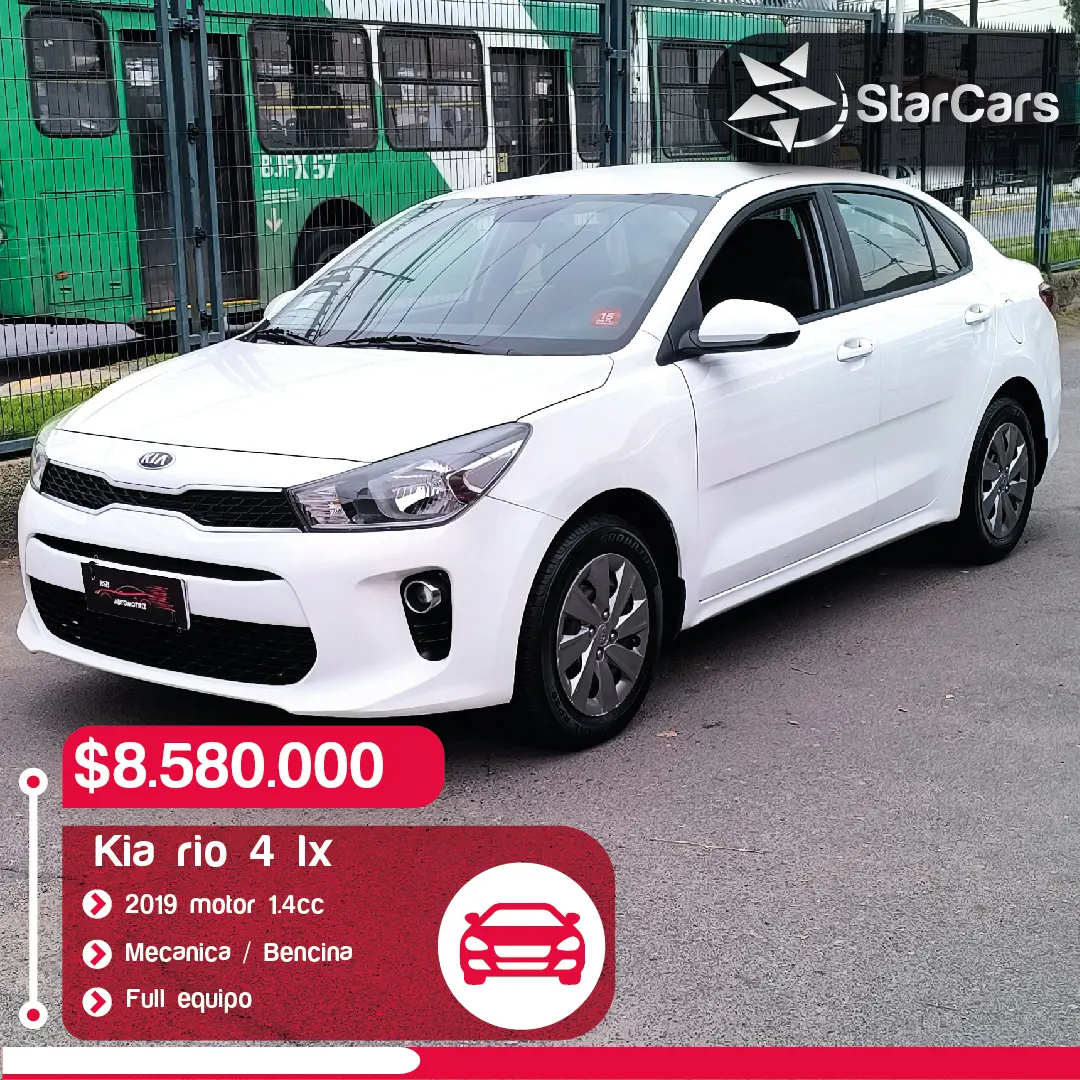 KIA RÍO 4 LX 2019 1.4