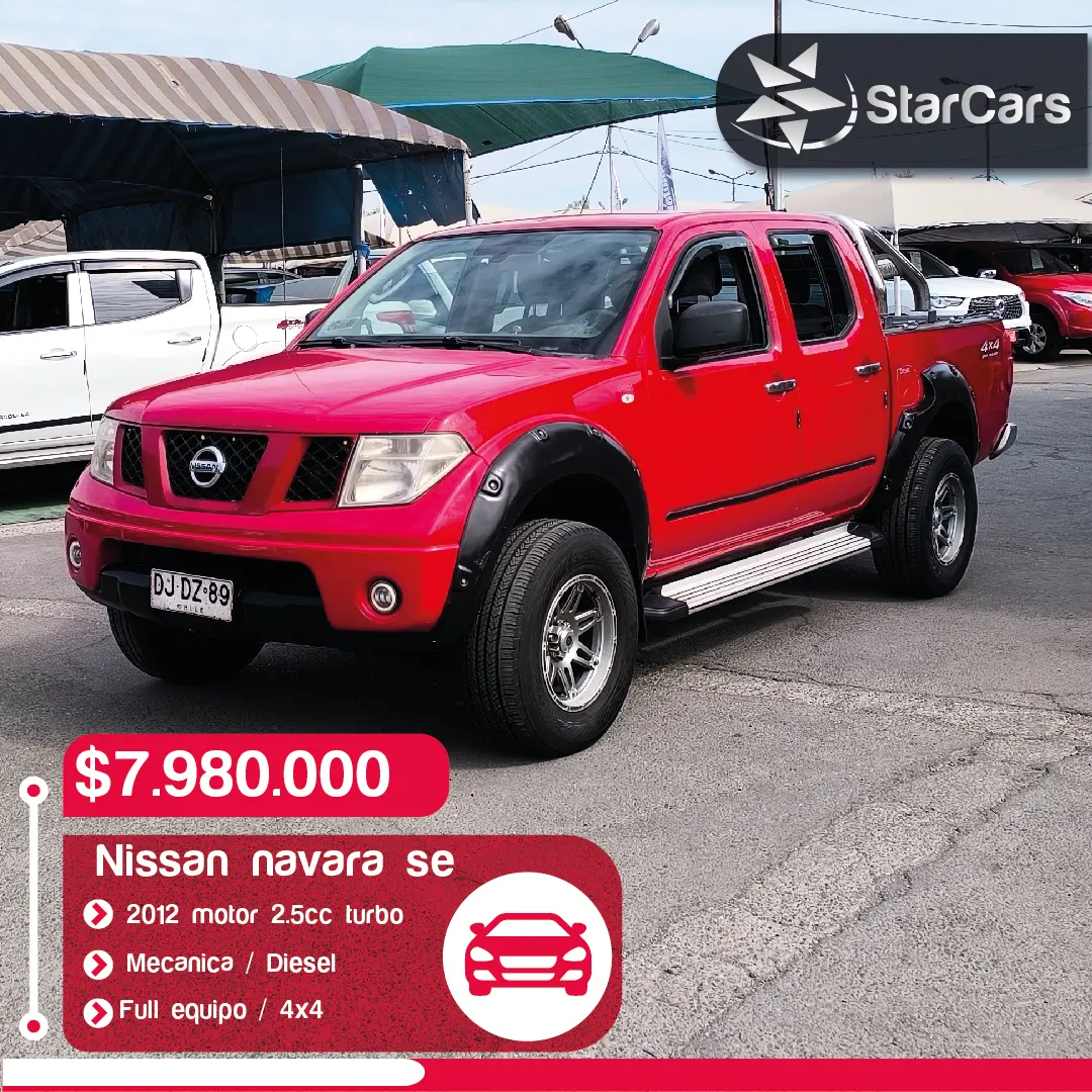 NISSAN NAVARA SE 4X4 DIESEL 2012 2.5
