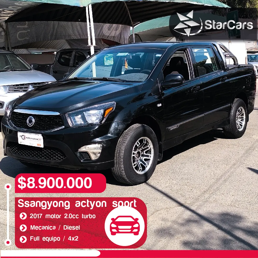 SSANGYONG ACTYON SPORT 4X2 DIESEL 2017 2.0