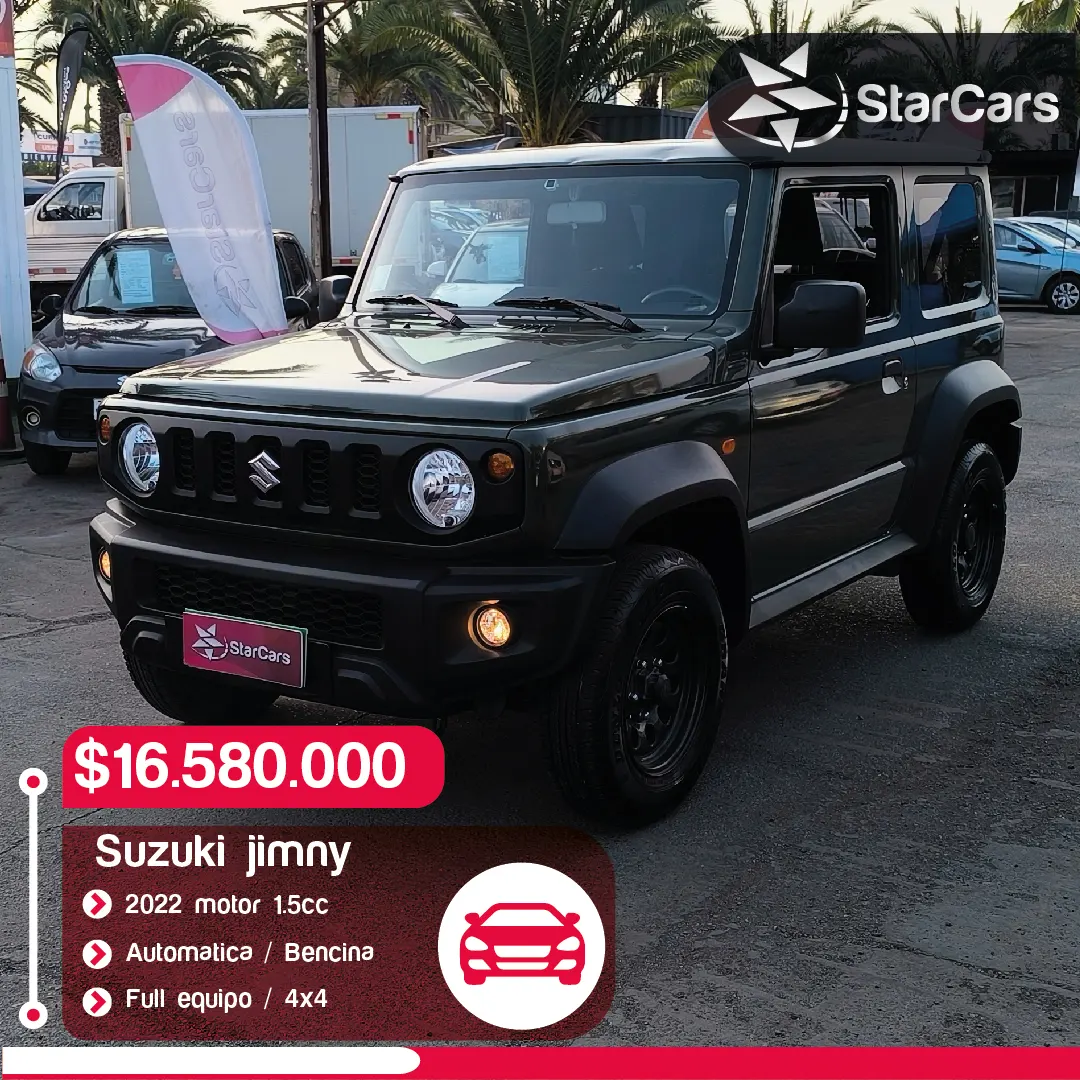 SUZUKI JIMNY 4X4 AUTOMATICA 2022 1.5