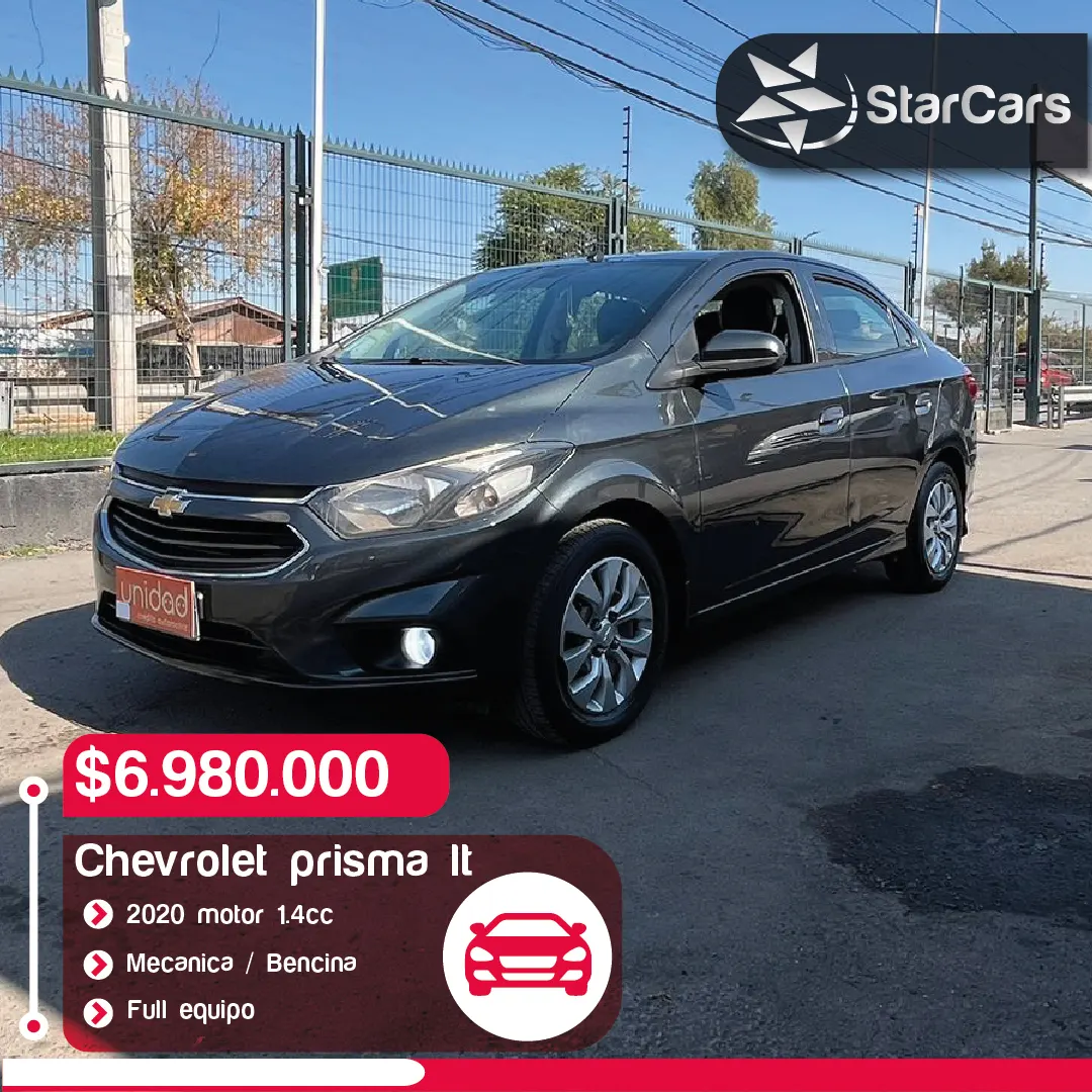 CHEVROLET PRISMA LT 2020 1.4