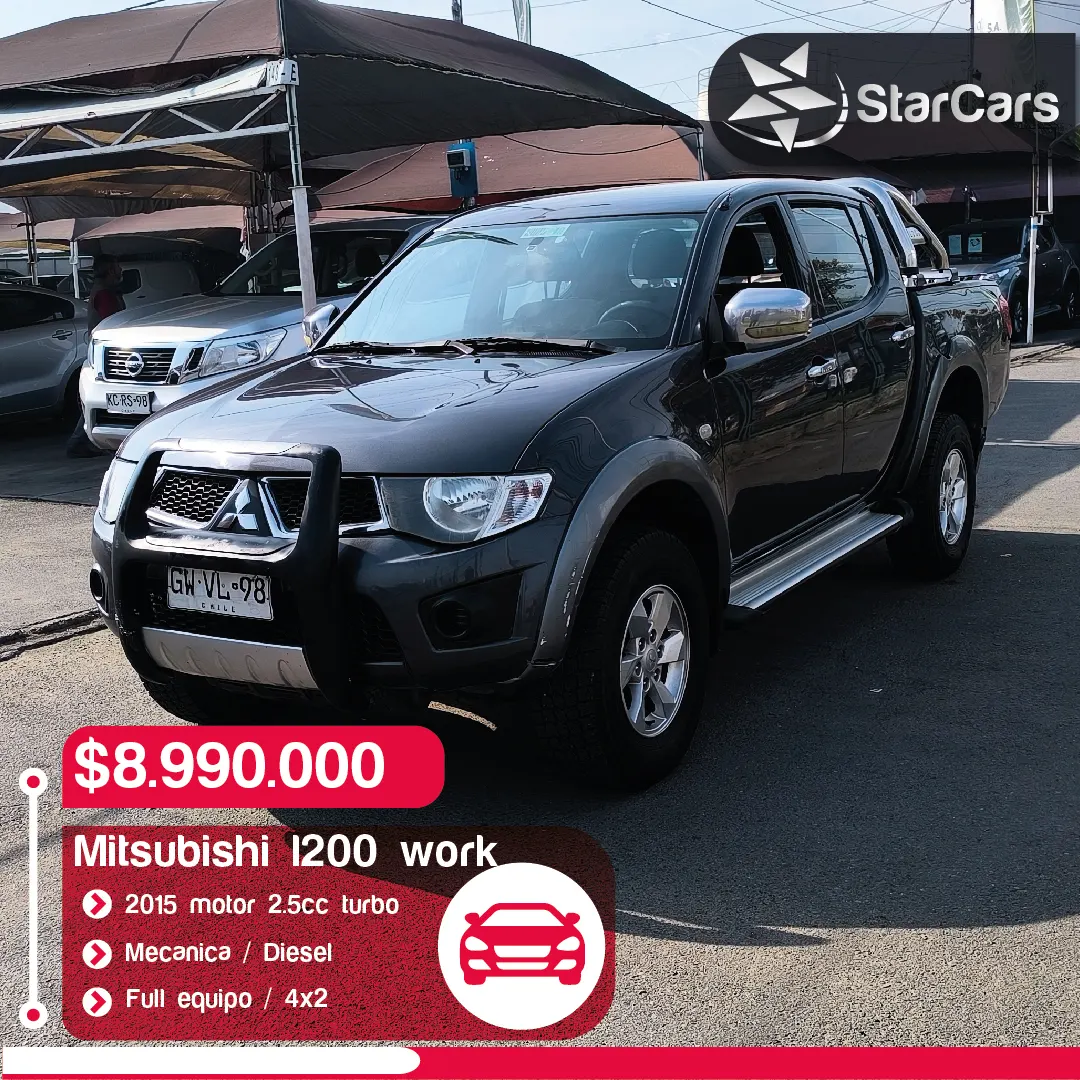 MITSUBISHI L200 WORK 4X2 DIESEL 2015 2.5