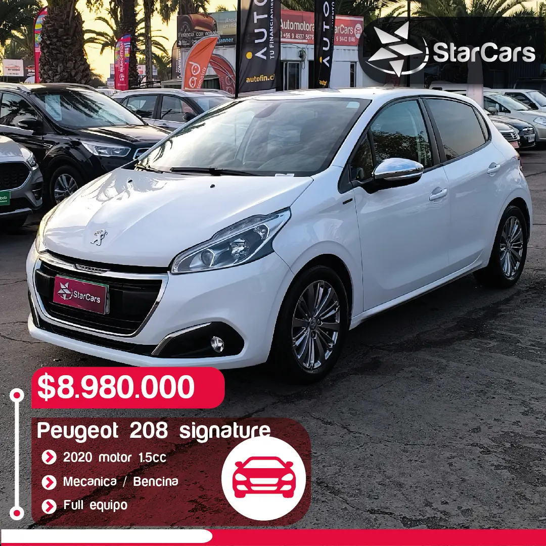 PEUGEOT 208 SIGNATURE DIESEL 2020 1.5