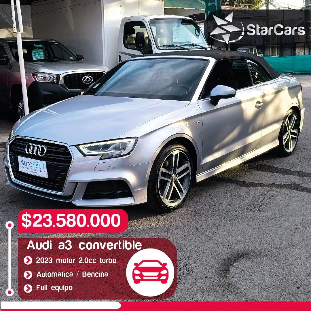 AUDI A3 CONVERTIBLE AUTOMATICO 2019 2.0