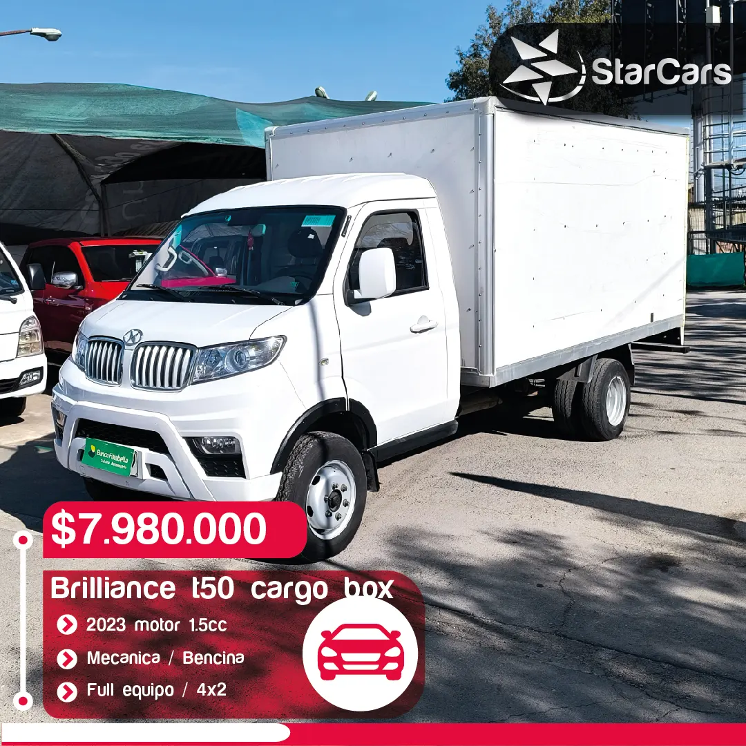 BRILLIANCE T50 CARGO BOX 2023 1.5