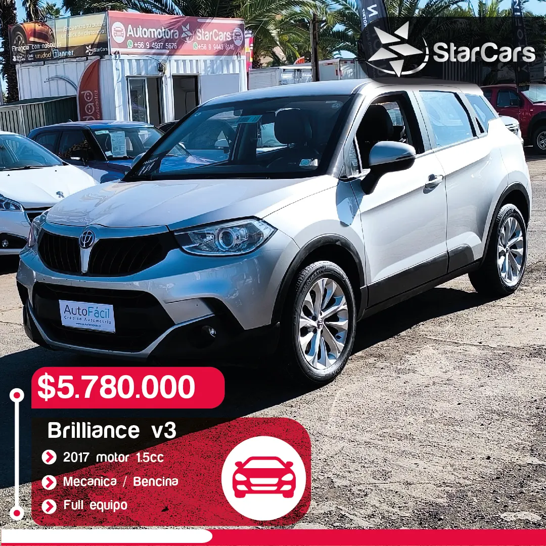 BRILLIANCE V3 2017 1.5