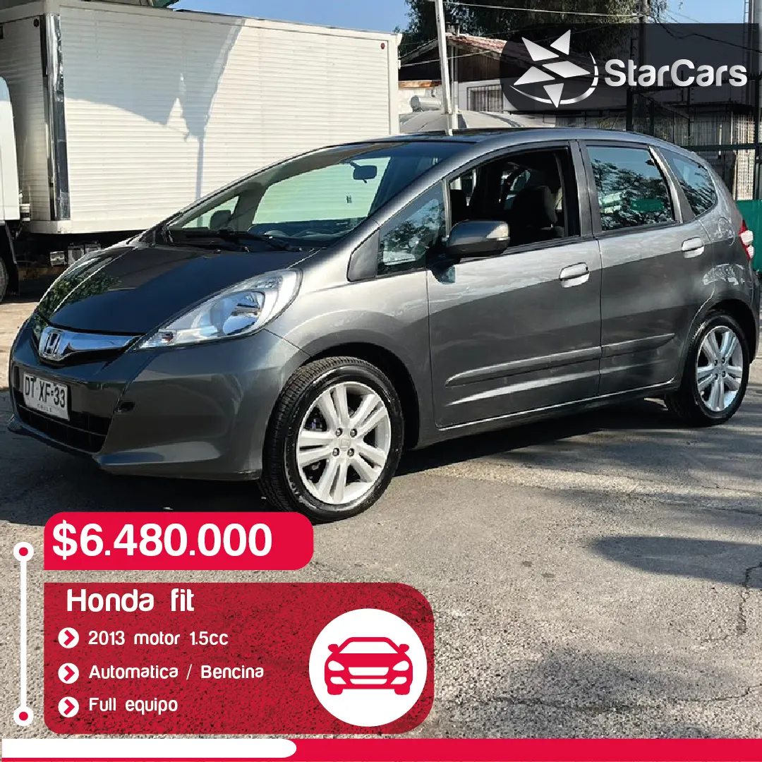 HONDA FIT AUTOMATICO 2013 1.5