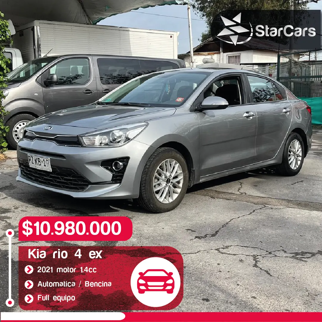 KIA RIO 4 EX AUTOMATICO 2021 1.4