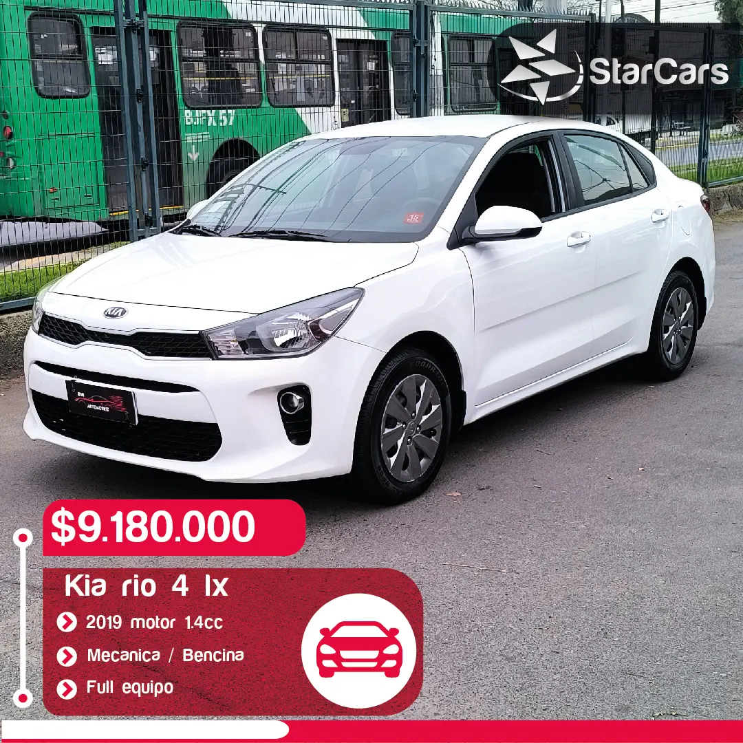 KIA RÍO 4 LX 2019 1.4