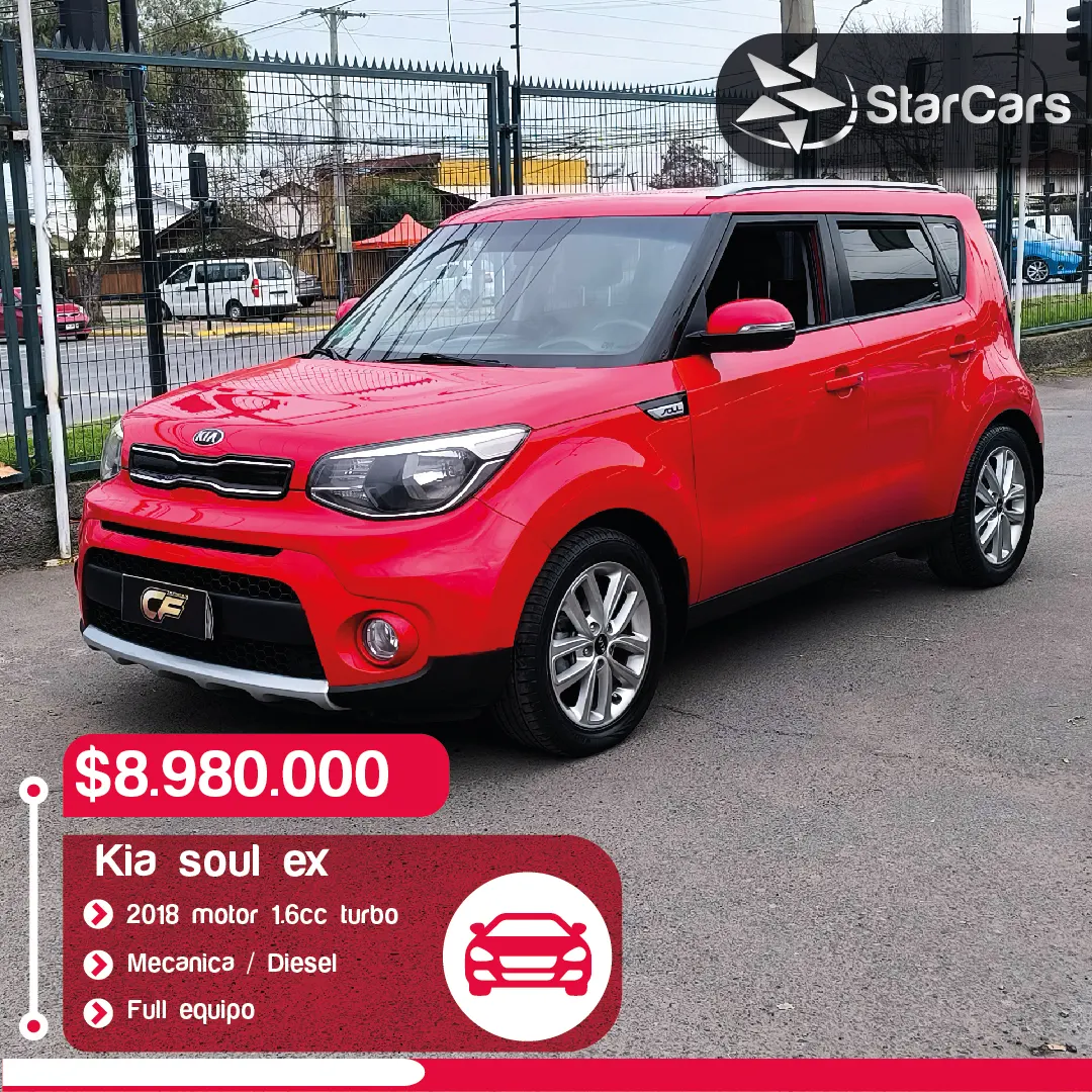 KIA SOUL EX DIESEL 2018 1.6