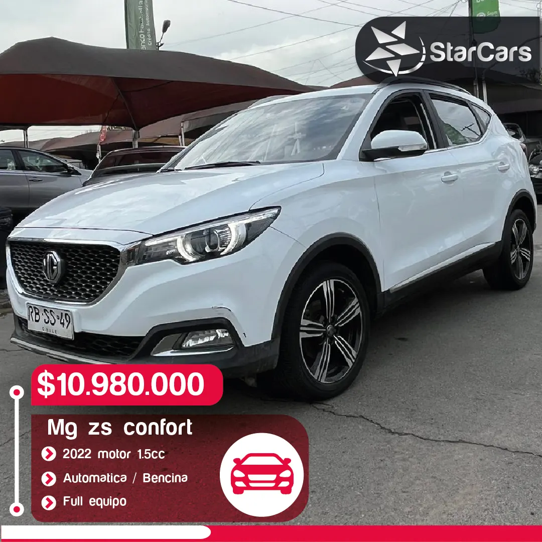 MG ZS CONFORT AUTOMATICA 2022 1.5