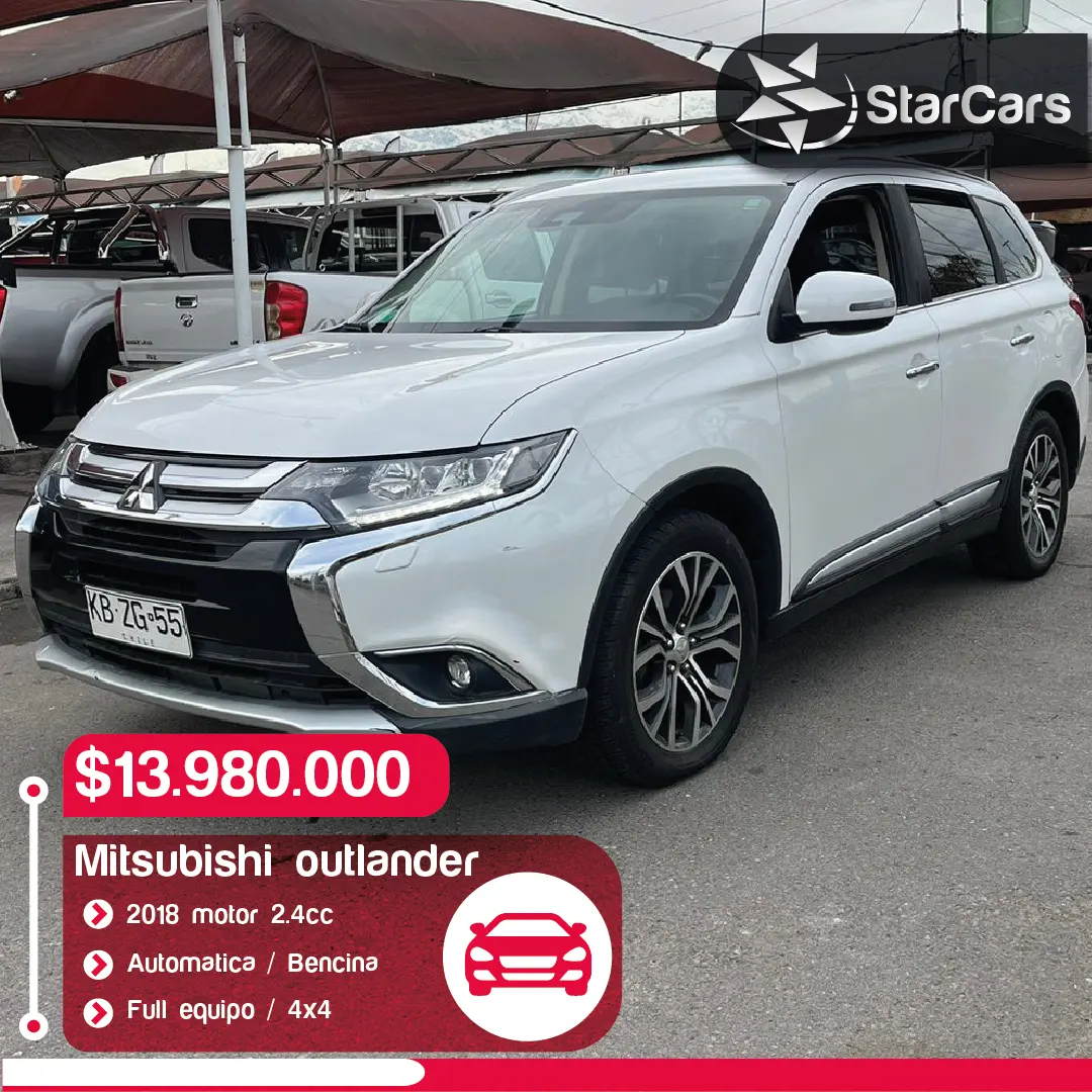 MITSUBISHI OUTLANDER 4X4 AUTOMATICA 2018 2.4