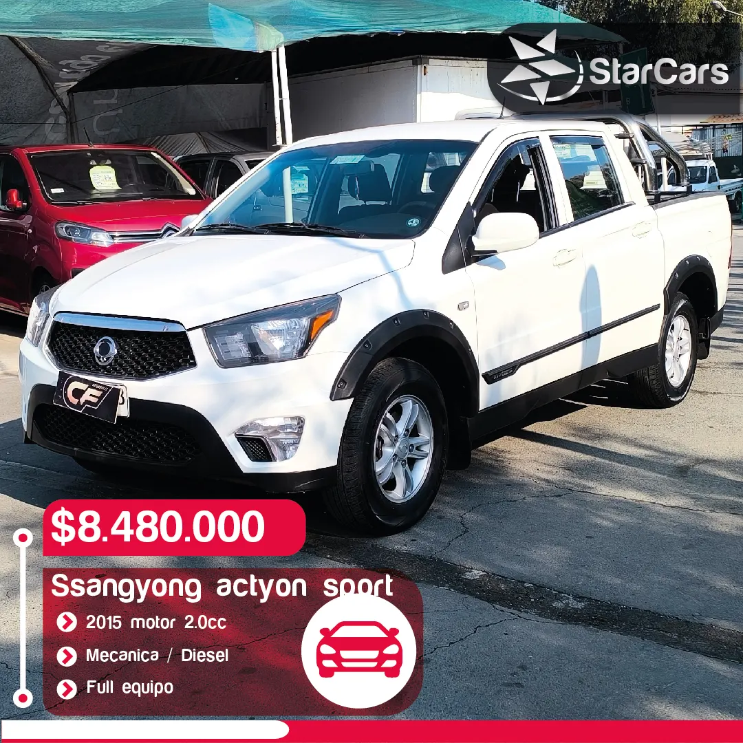 SSANGYONG ACTYON SPORT 4X2 DIESEL 2015 2.0