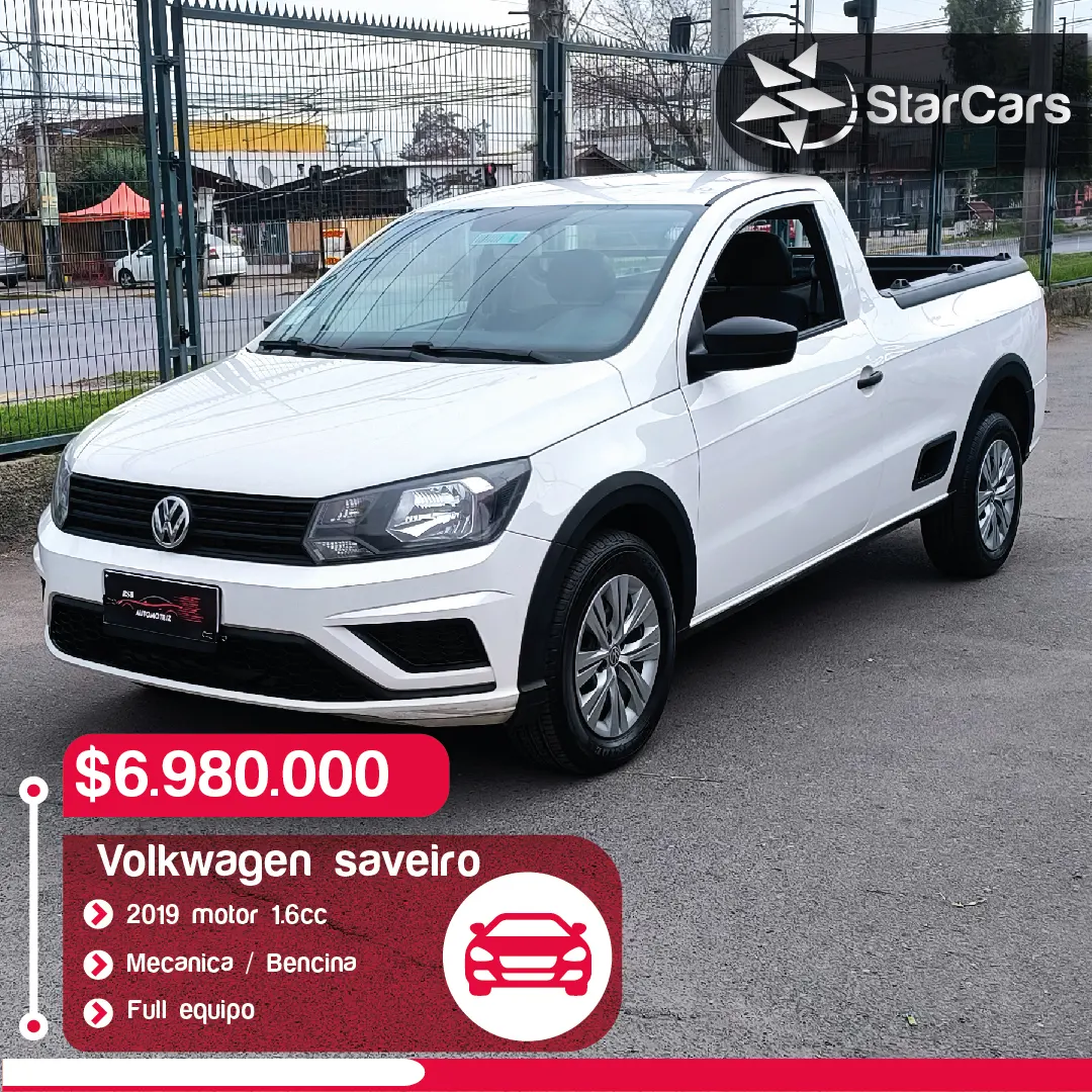 VOLKSWAGEN SAVEIRO 2019 1.6