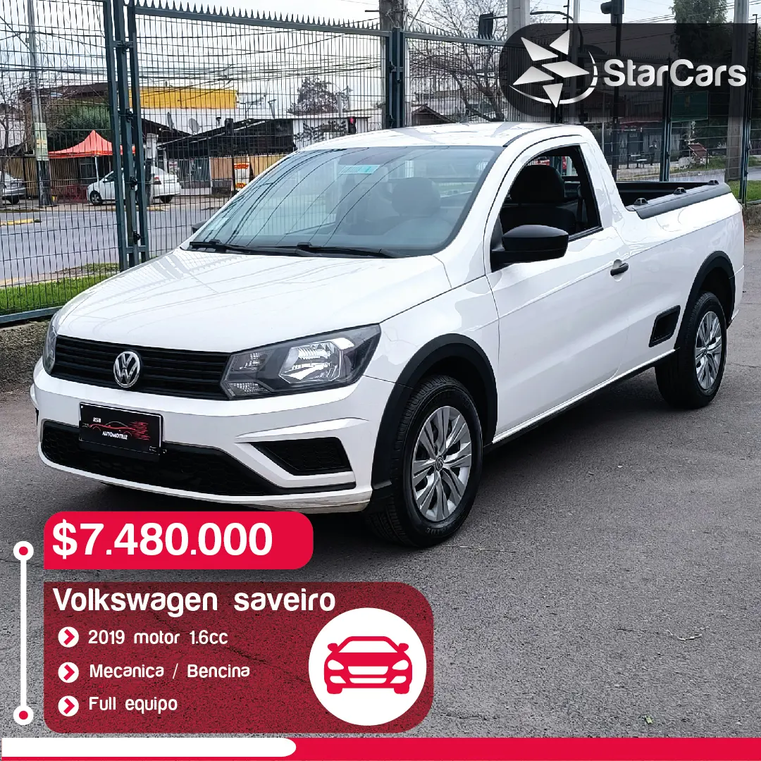 VOLKSWAGEN SAVEIRO 2019 1.6