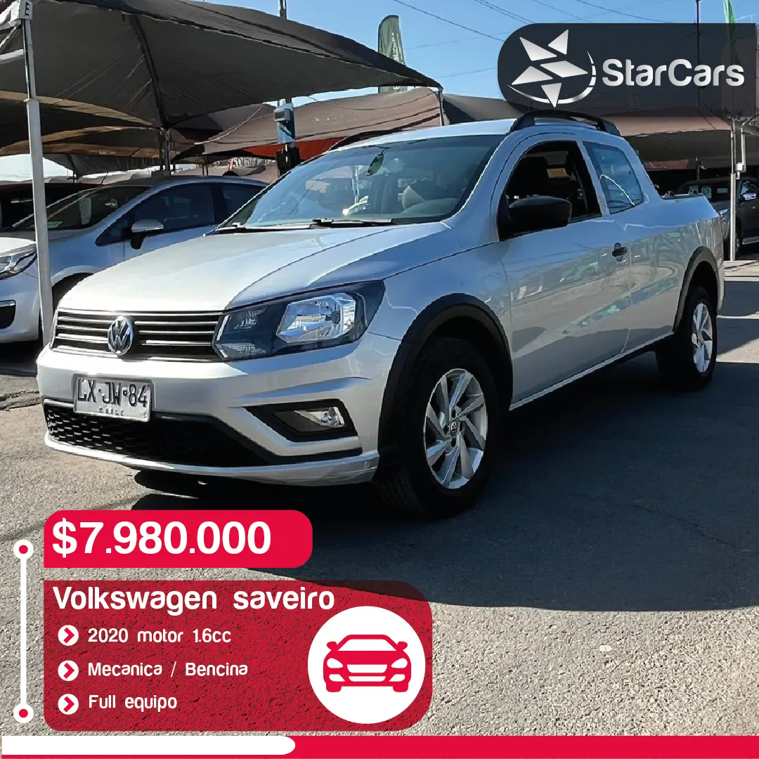 VOLKSWAGEN SAVEIRO 2020 1.6
