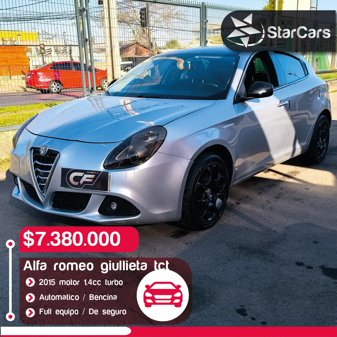 ALFA ROMEO GIULIETTA TCT AUTOMATICO 2015 1.4