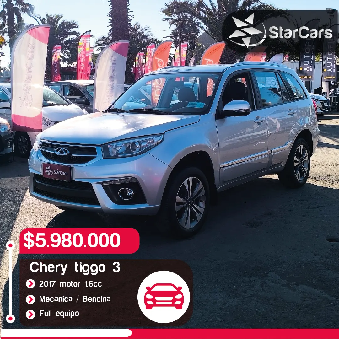 CHERY  TIGGO 3 2017 1.6