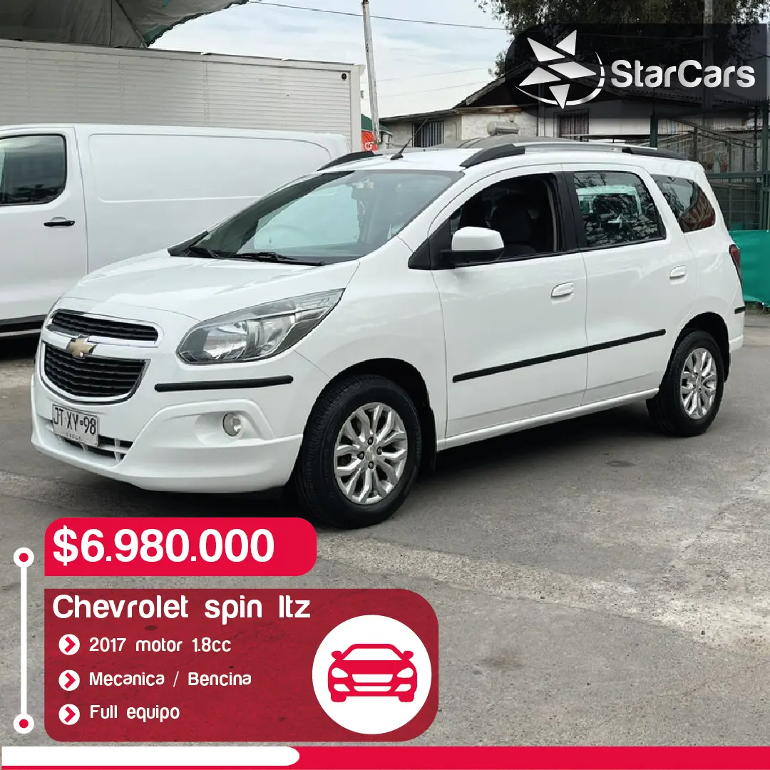 CHEVROLET SPIN LTZ 1.8 2017 1.8