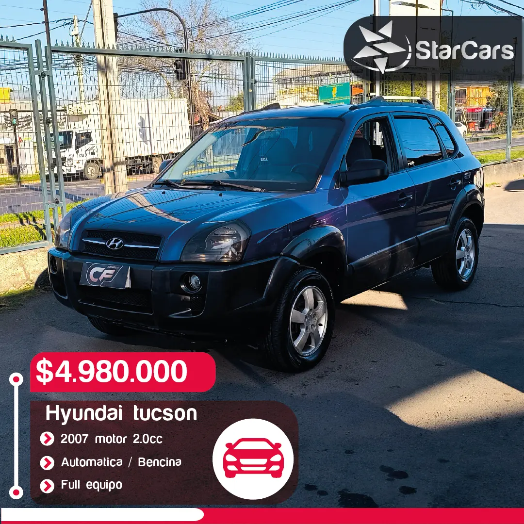 HYUNDAI TUCSON AUTOMATICA 2007 2.0