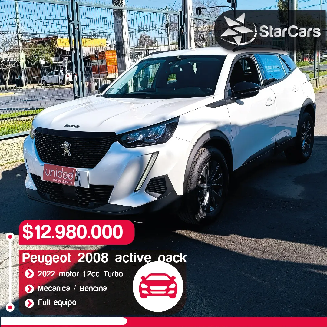 PEUGEOT 2008 ACTIVE PACK 2022 1.2
