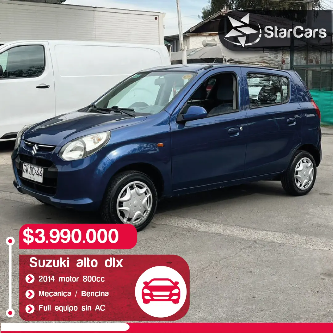 SUZUKI ALTO DLX 2014 800