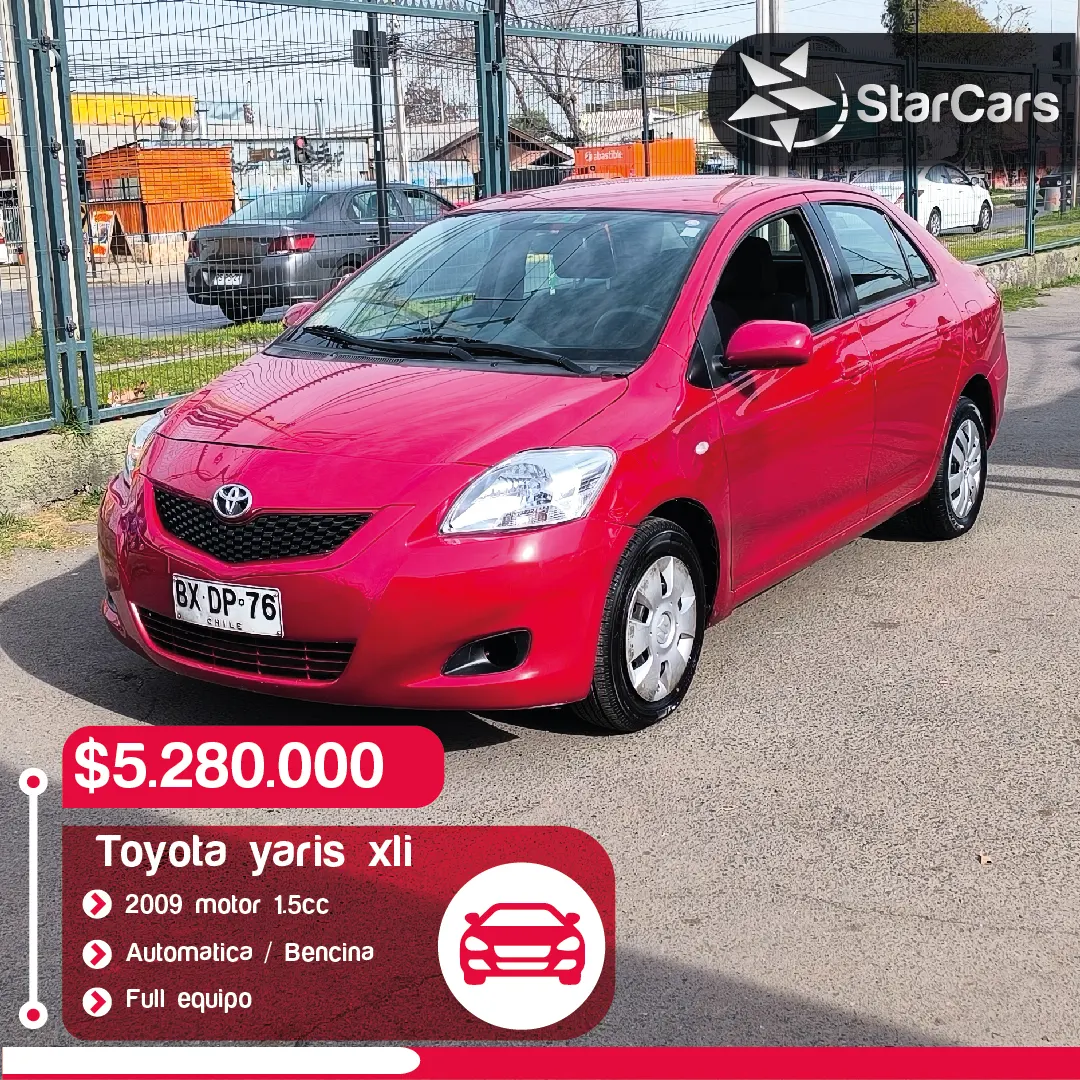 TOYOTA YARIS XLI AUTOMATICA 2009 1.5