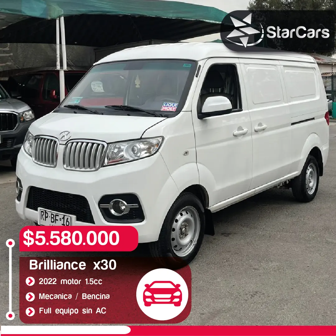 BRILLANCE X30 2022 1.5cc