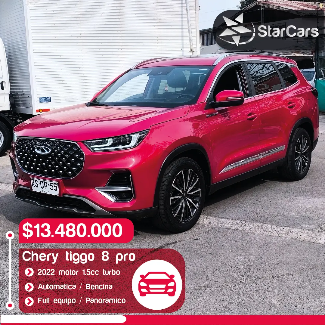 CHERY TIGGO 8 PRO AUTOMATICA 2022 1.5