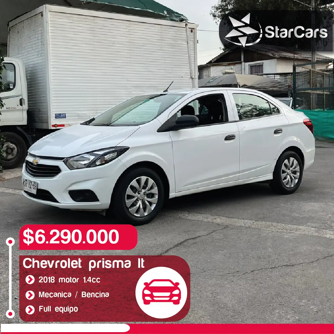 CHEVROLET PRISMA LT 2018 1.4cc