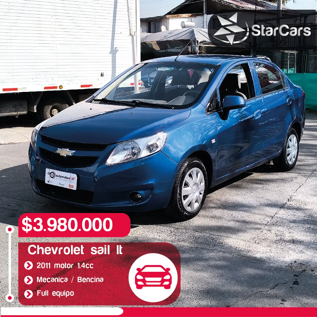 CHEVROLET SAIL LT 2011 1.4cc