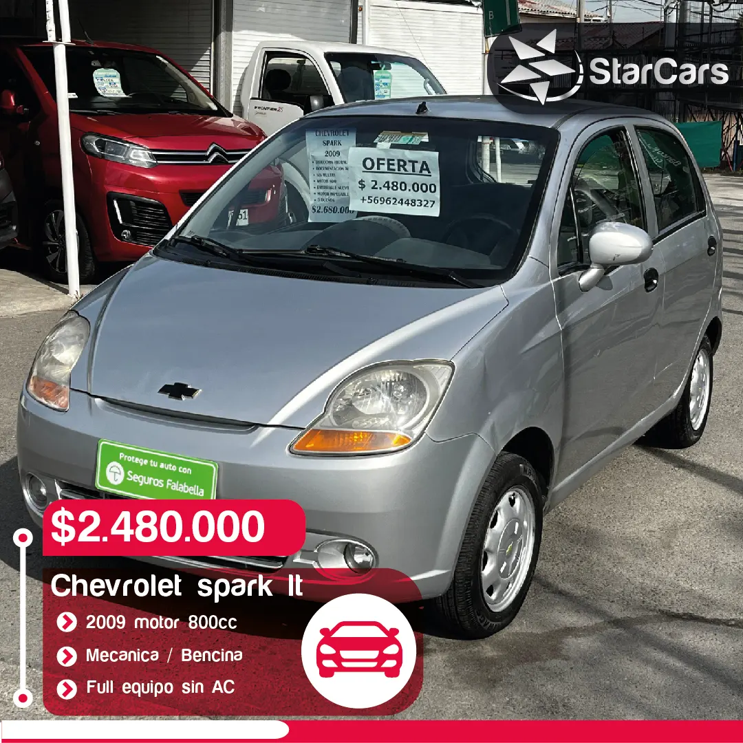 CHEVROLET SPARK LT 2009 800cc