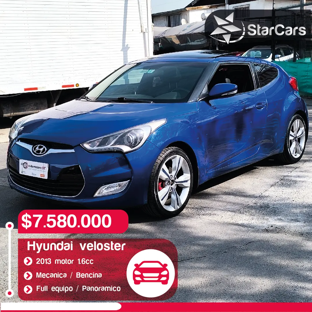 HYUNDAI VELOSTER PANORAMICO 2013 1.6cc