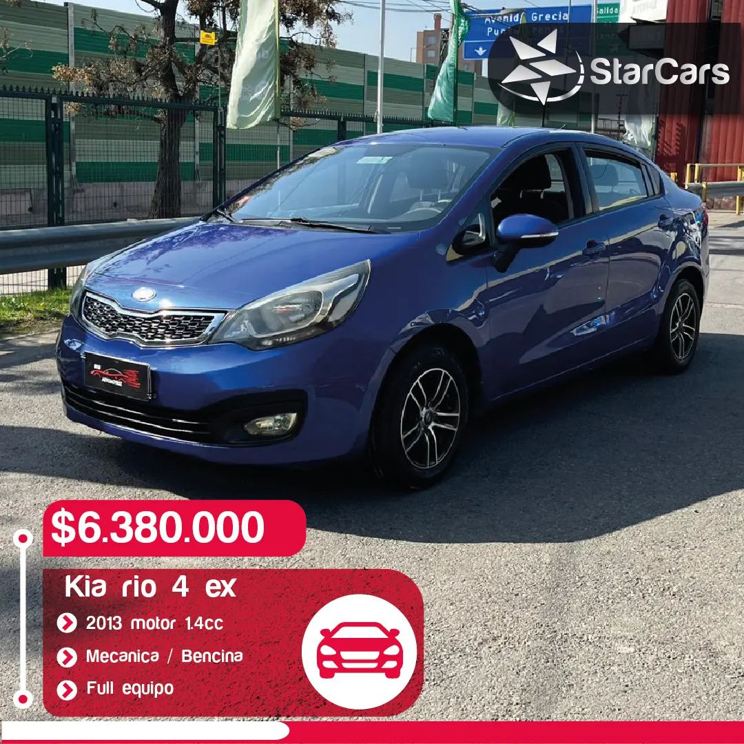 KIA RIO 4 EX 2013 1.4cc