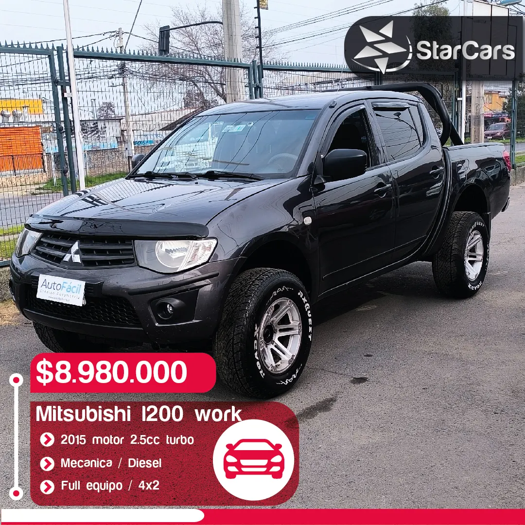 MITSUBISHI L200 WORK 4X2 DIESEL 2015 2.5