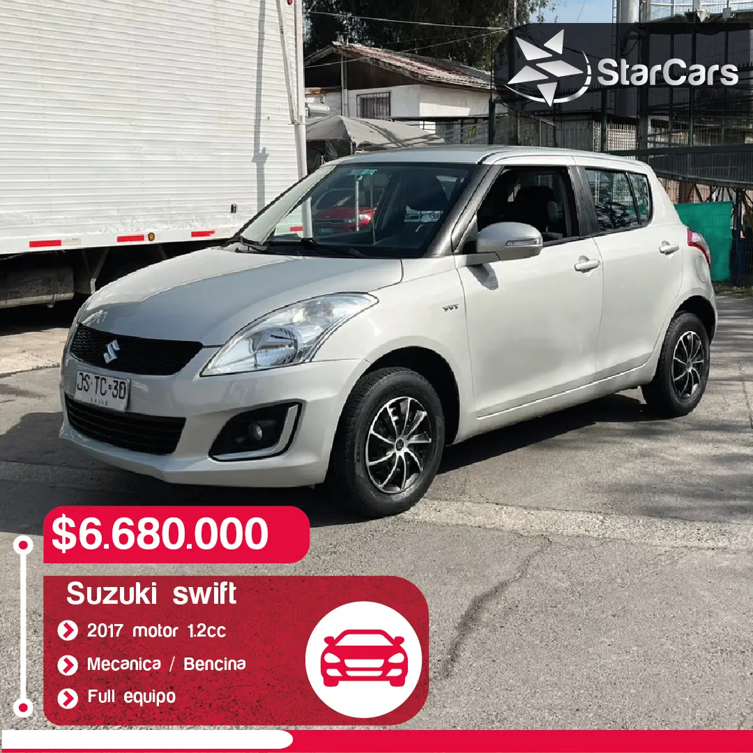 SUZUKI SWIFT 2017 1.2cc