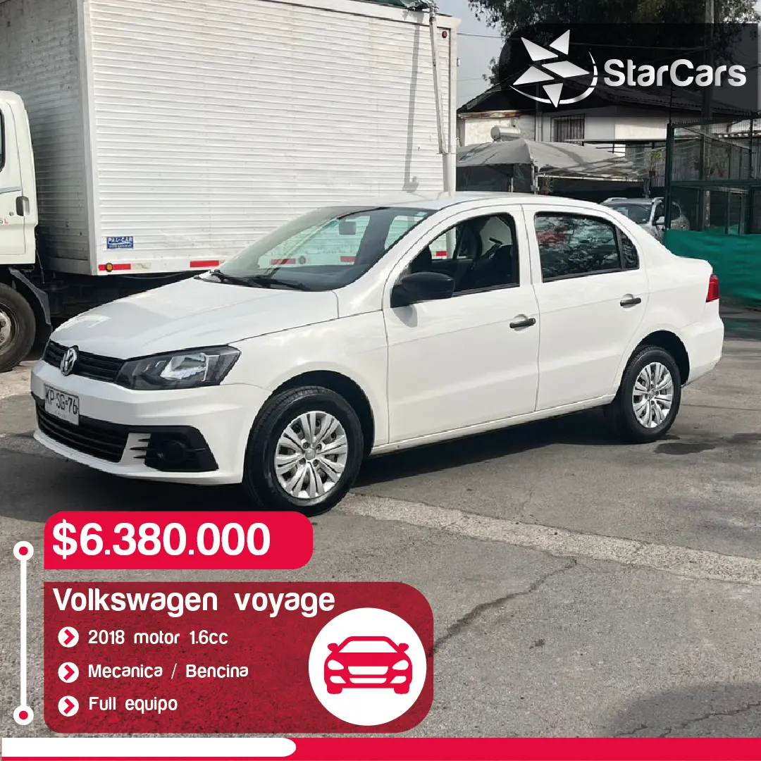 VOLKSWAGEN VOYAGE 2018 1.6cc