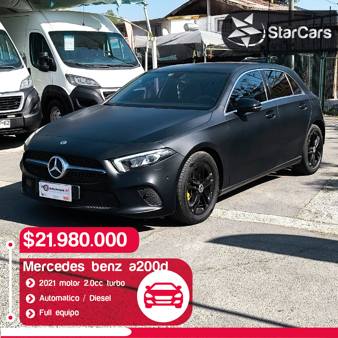 MERCEDES BENZ A200 DIESEL AUTOMATICO 2021 2.0